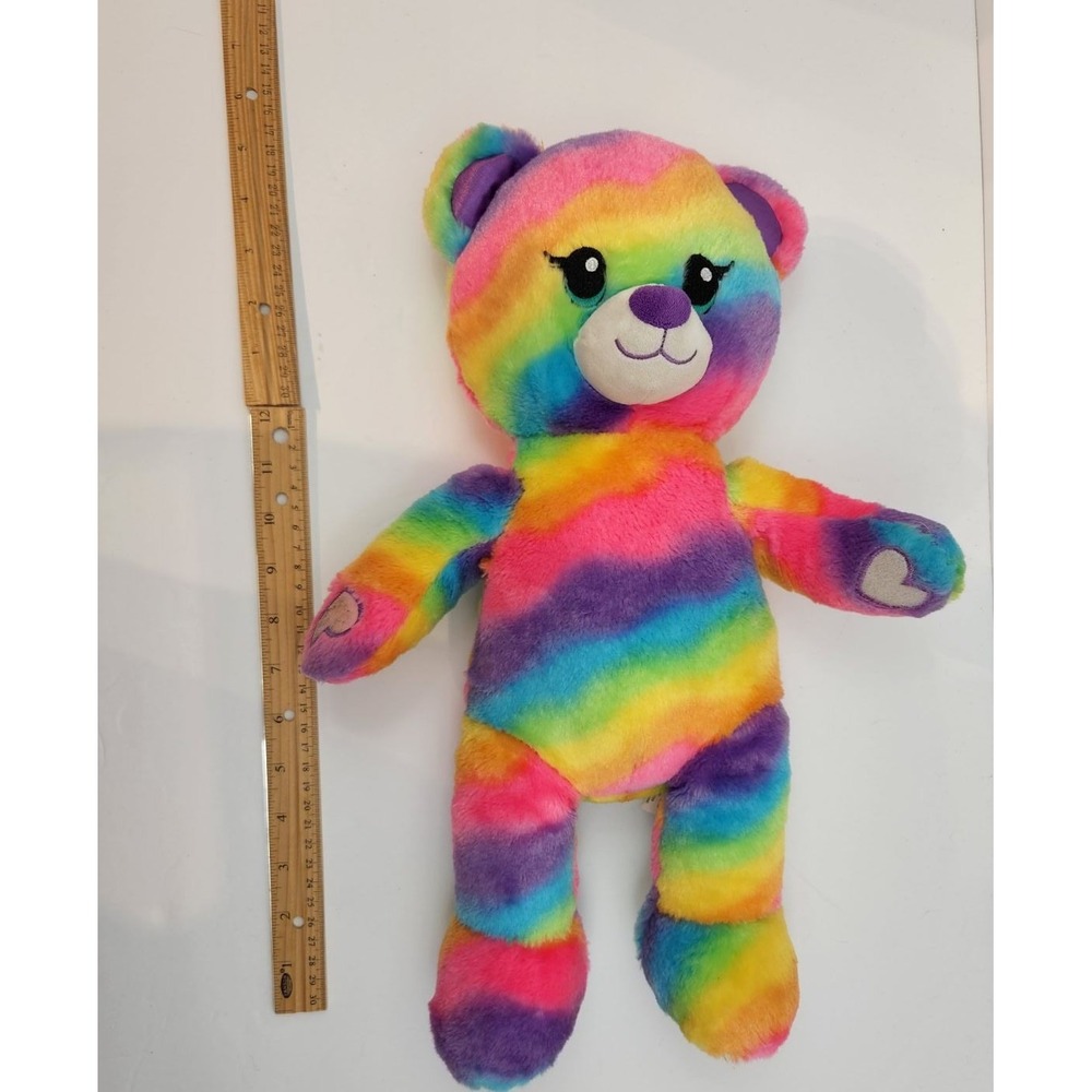 Build-A-Bear Workshop Buddies Rainbow Friends Bear (Build A Bear) Pride - Picture 3 of 5
